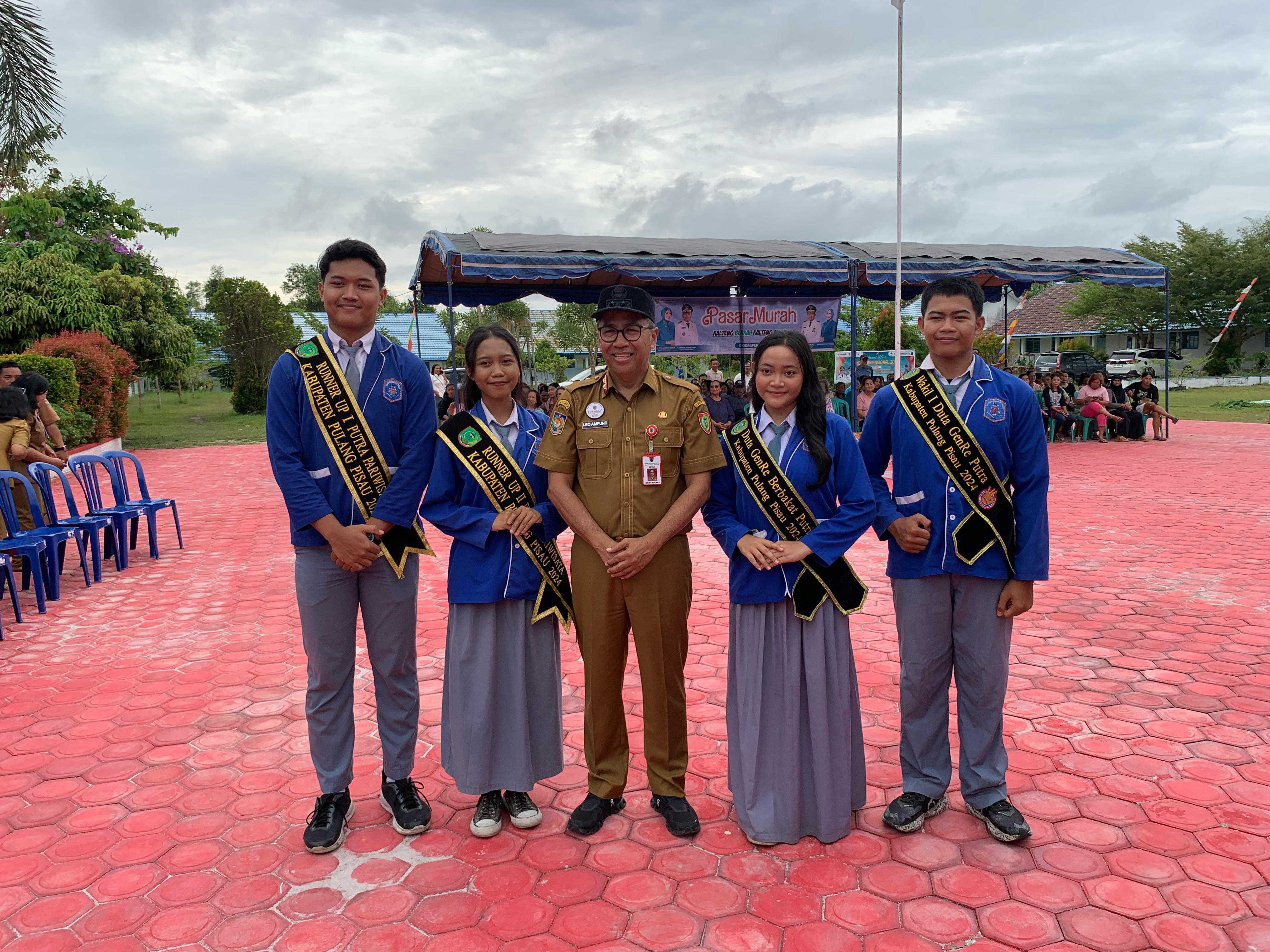 Kunjungan Sekda Provinsi Kalimantan Tengah ke SMAN 2 Kahayan Tengah: Sinergi Pemerintah dan Pendidikan, Wujud Kepedulian Nyata